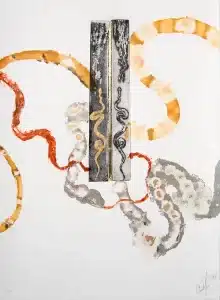 15-Foot Snake (detail)